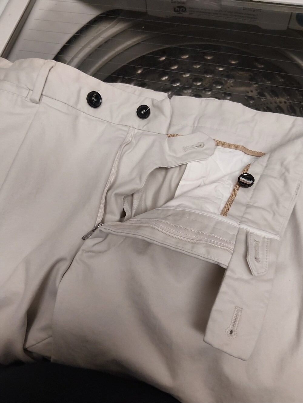 Boss Men's Light Beige Slim Chinos - Picture 6 of 8